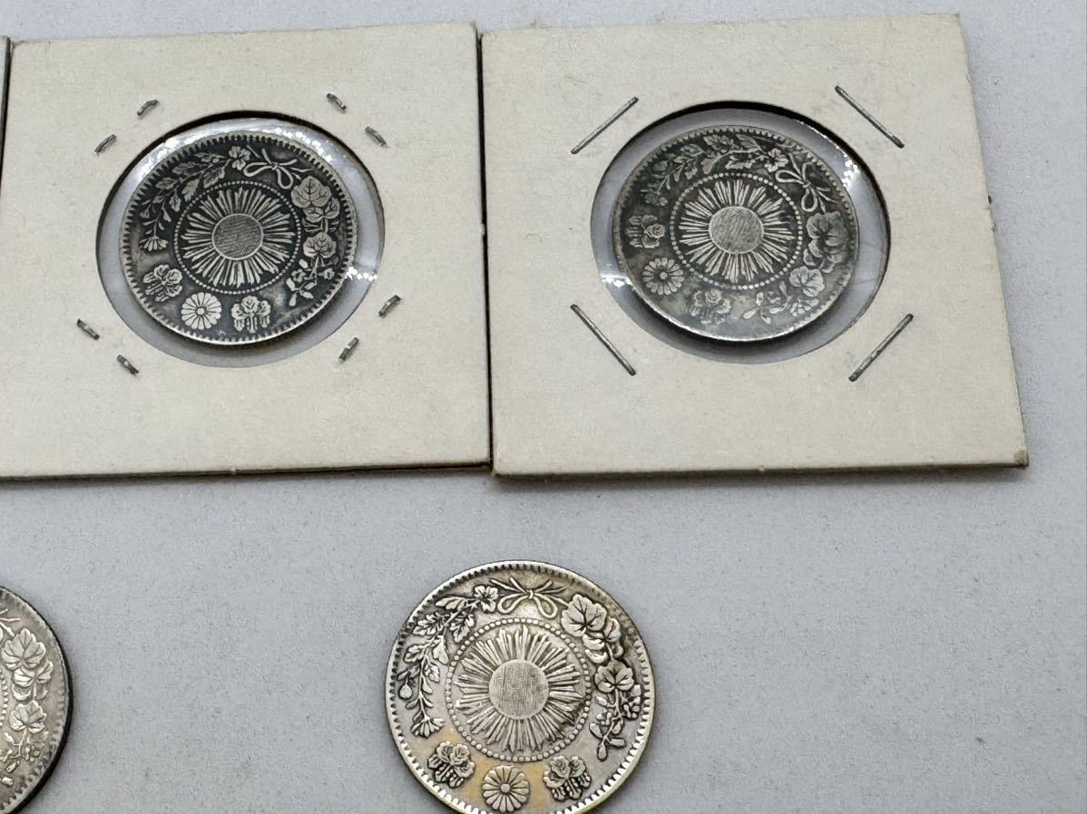 明治45年 新一圓銀貨 明瞭ウロコ 明治45年、1円銀貨、MS-66