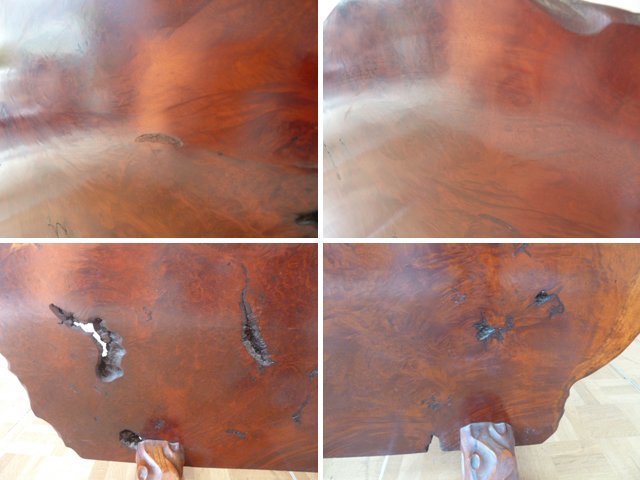 花梨 一枚板 衝立 W1430×D425×H1325mm ついたて 間仕切り 玄関 飾り