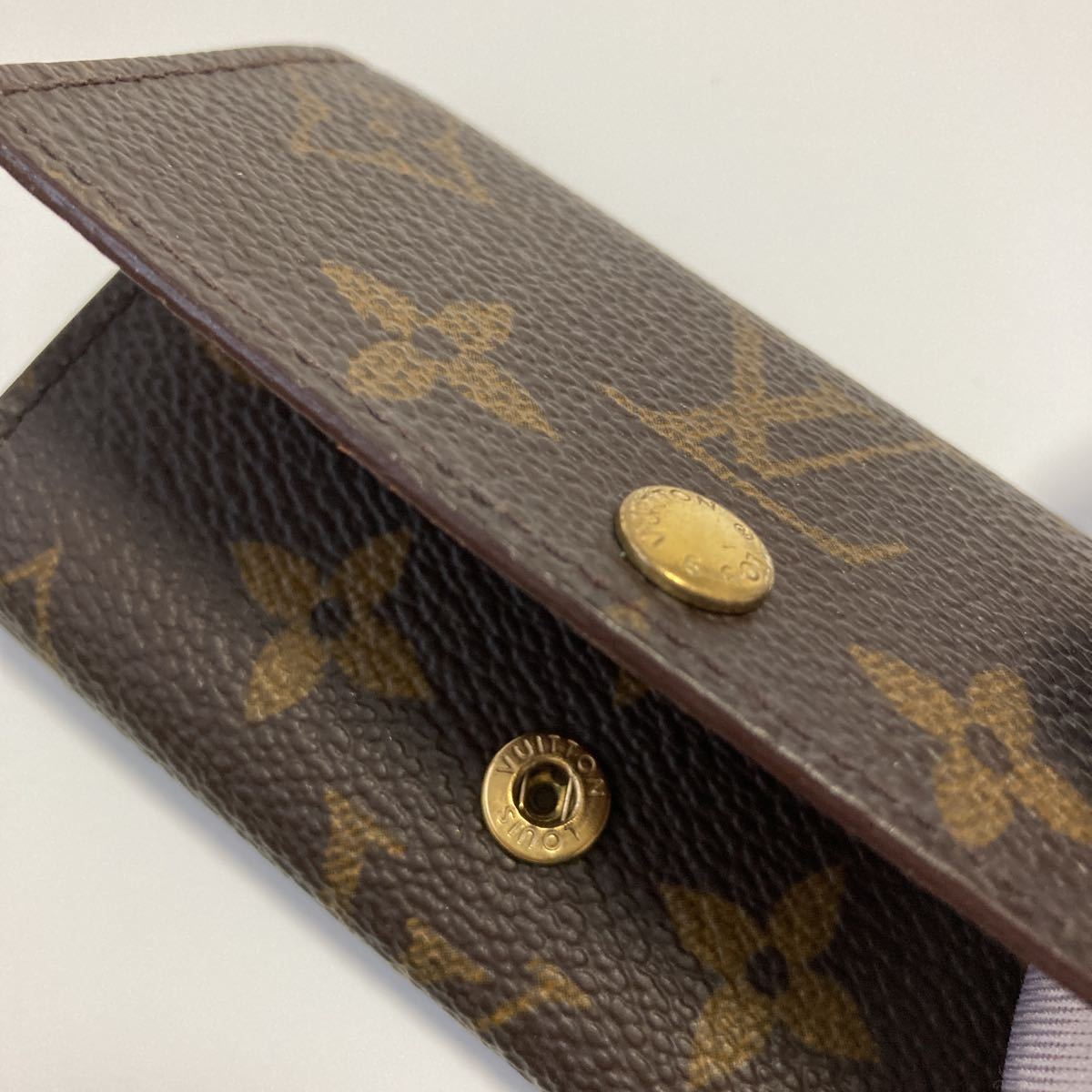 本物☆ Louis Vuitton キーケース　ケース　2013年製 ☆LOUIS VUITTON ヴィトン モノグラム キーケース 4連 中古【鑑定済み