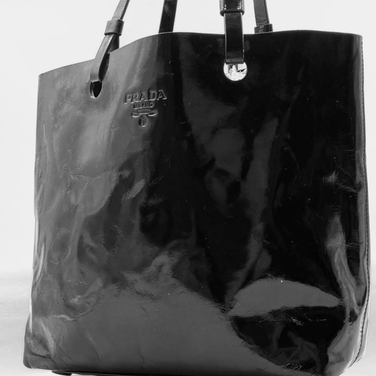 1円【希少】入手困難 PRADA プラダ トートバッグ ハンドバッグ 