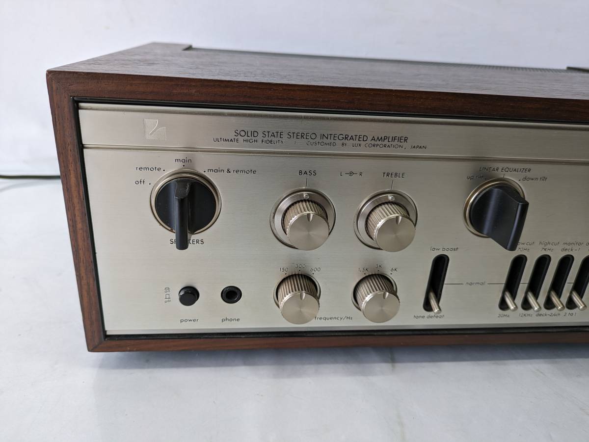 1260C】プリメインアンプ L-308 LUXMAN オーディオ 音楽 ラックスマン