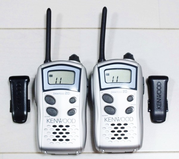 KENWOOD 人気のデミトスシリーズ UBZ-LJ20 特定小電力トランシーバー 2