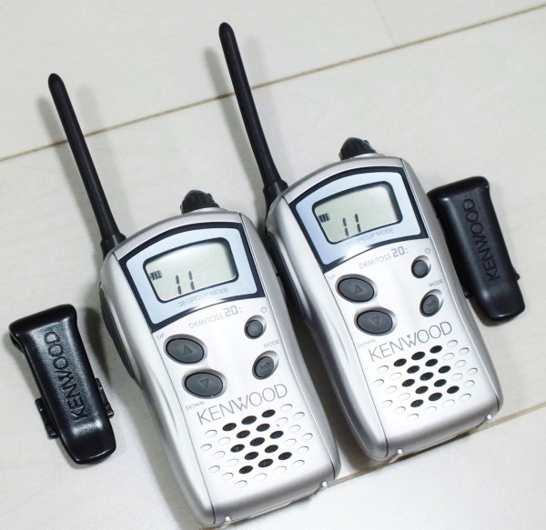 KENWOOD 人気のデミトスシリーズ UBZ-LJ20 特定小電力トランシーバー 2