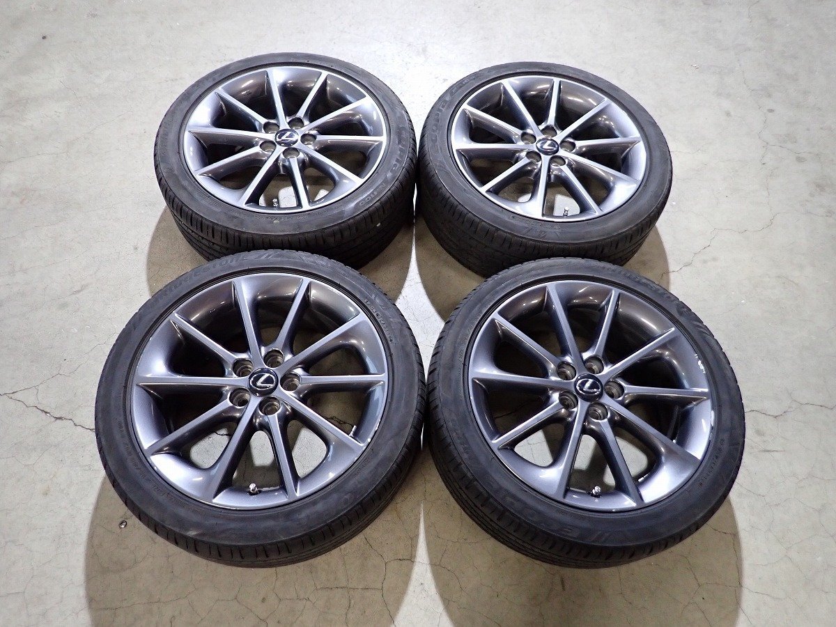 ☆レクサス CT200h 純正17インチアルミホイール 215⁄45R17 4本セット