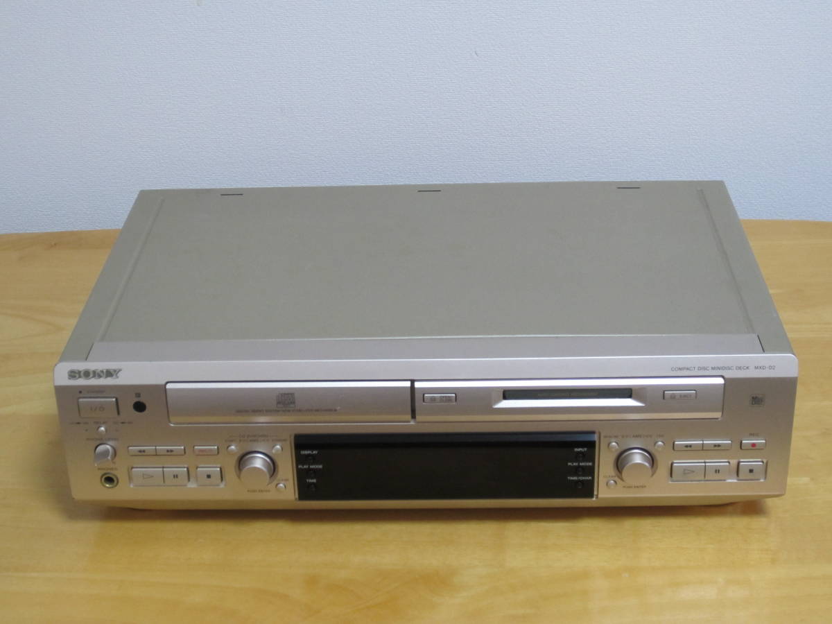 ☆SONY CD/MDデッキ☆MXD-D2☆長期倉庫保管品☆ SONY Yahoo!