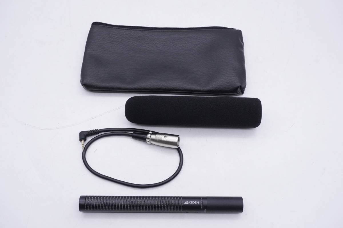 AZDEN　SGM-10　ガンマイク　指向性　エレクトレットコンデンサーマイク