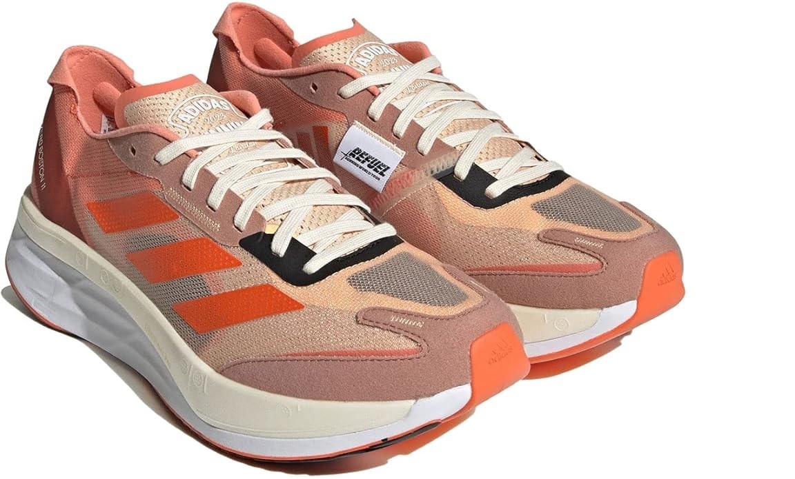 定価17600円 新品正規品 アディダス 大人気最高級 厚底 ジョギングシューズ アディダス アディゼロ ボストン 11 リフューエル 26.5㎝