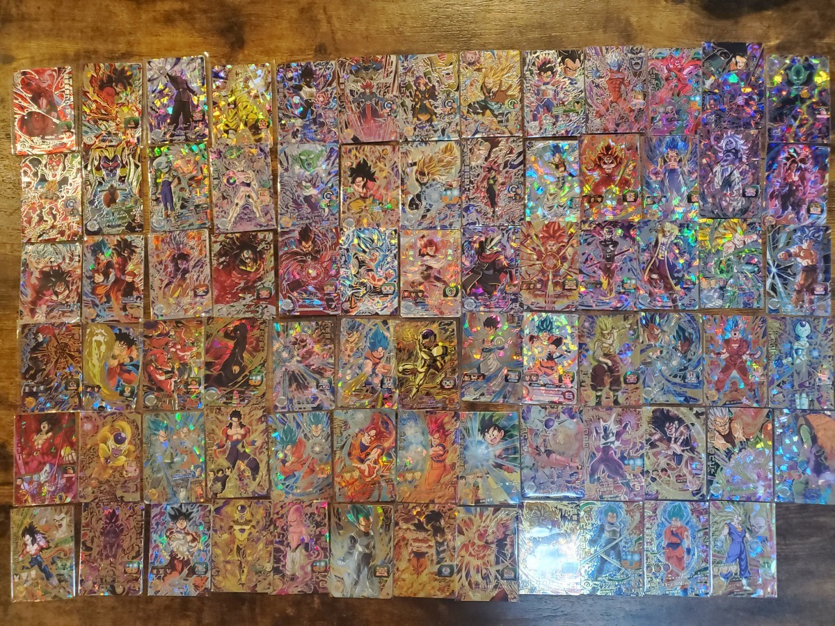 引退品 新品 完全美品 SEC 39枚 UR 38枚 合計77枚 旧弾 ～ UGM9 スーパードラゴンボールヒーローズ 孫悟空 ブロリー ベジット ゴジータ