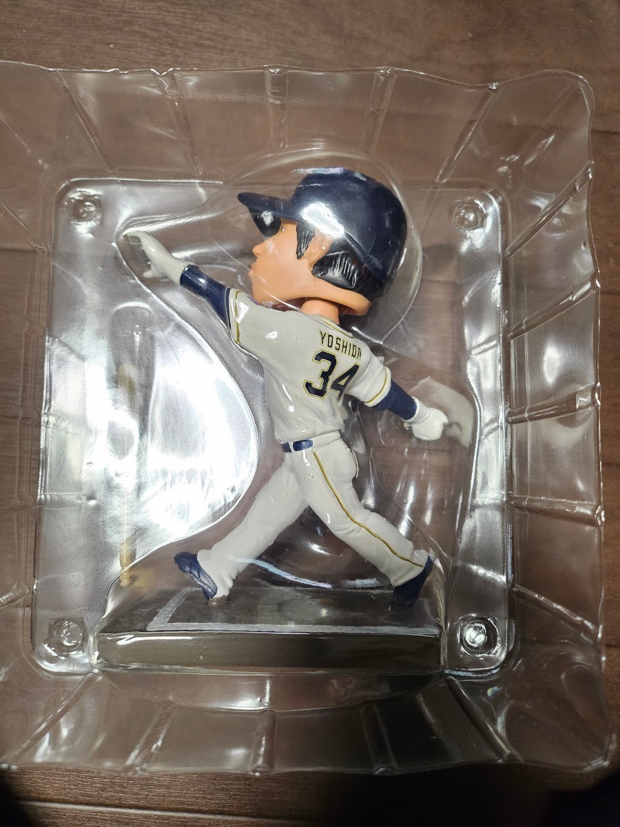吉田正尚 メルカリ 吉田 TBP01-B05 ボブルヘッドの中古品 箱壊れ