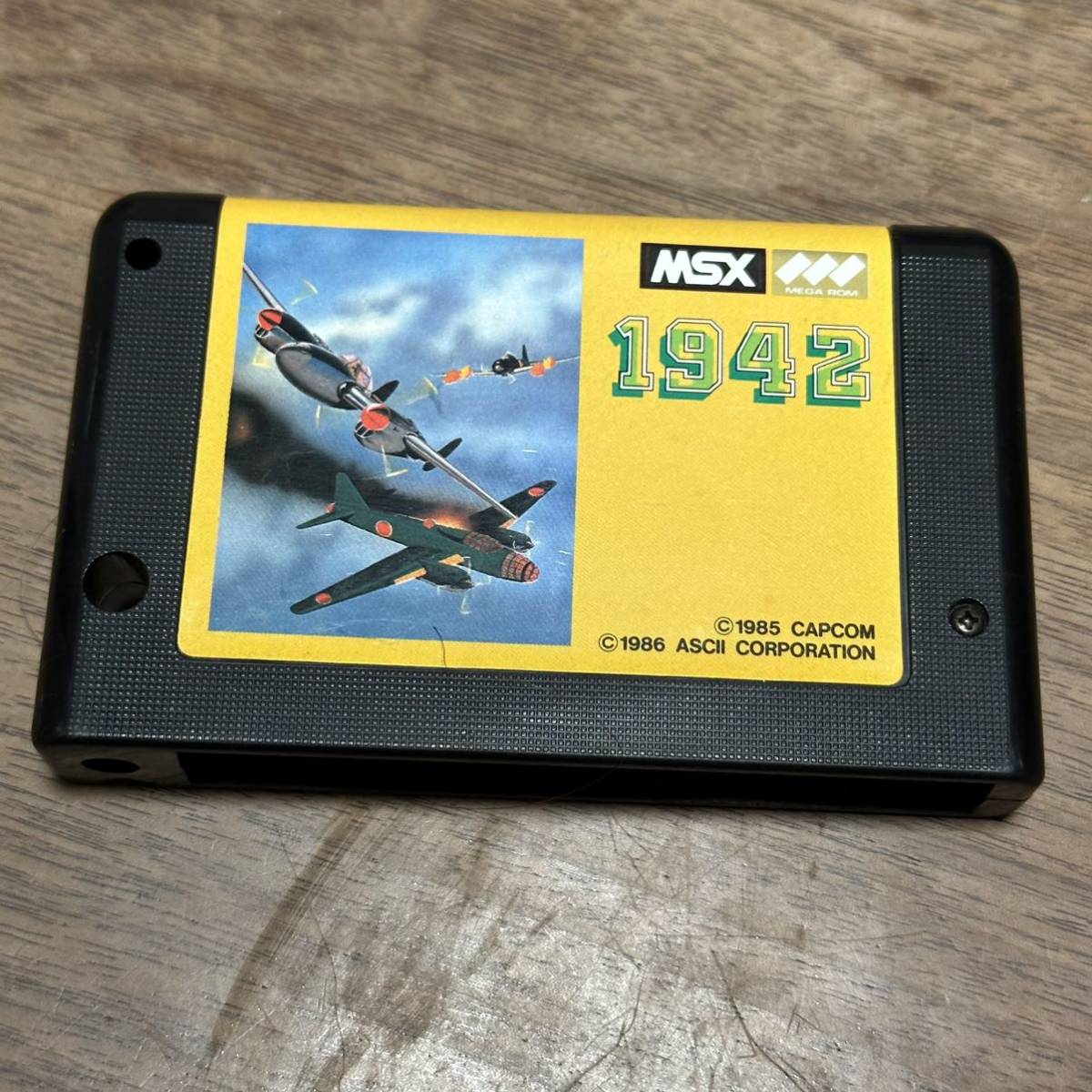 ゲームソフト】 SEGA MARK Ⅲ 2本 PC Engine Hu CARD 2本 MSX 1942 