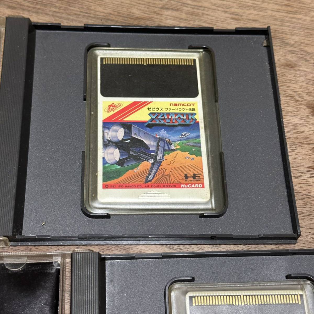 ゲームソフト】 SEGA MARK Ⅲ 2本 PC Engine Hu CARD 2本 MSX 1942 