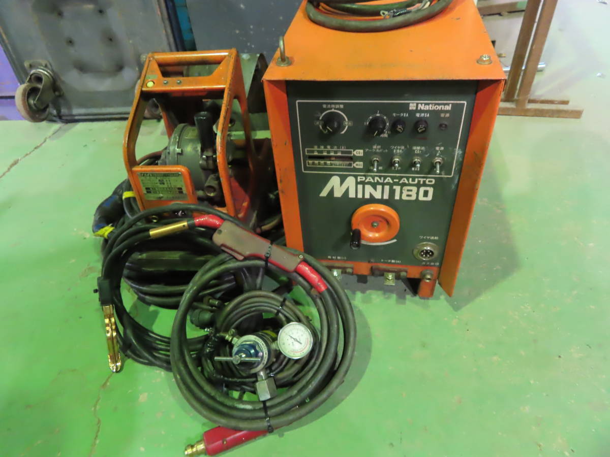半自動溶接機 パナソニック PANA AUTO ミニ180 MINI180中古品 Yahoo 