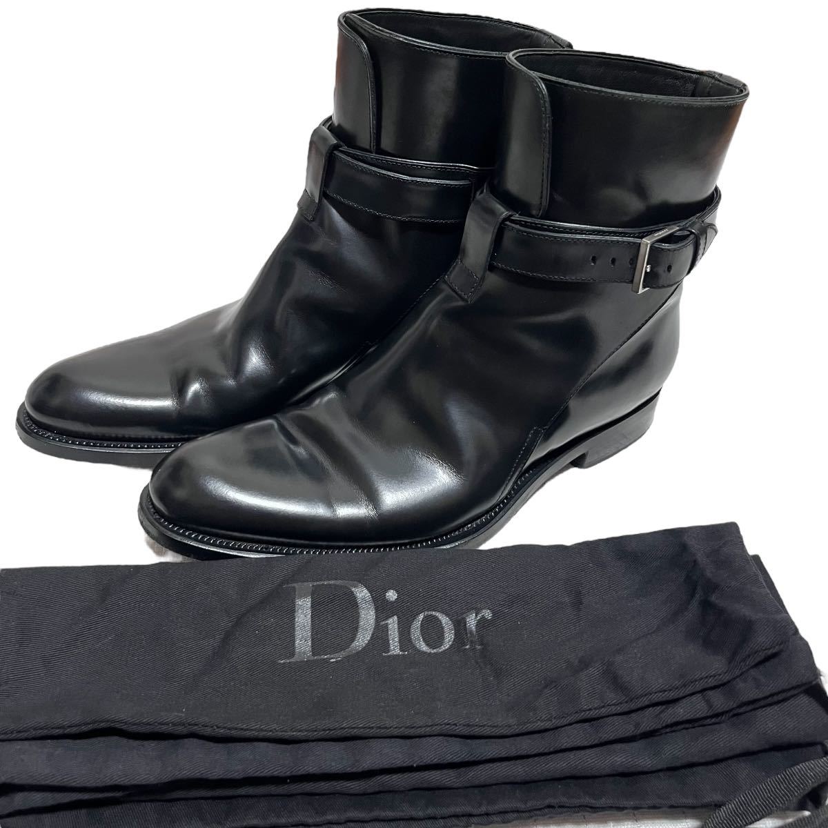 Dior Homme ディオールオム サイドジップブーツ エディ期 05AW 公式 