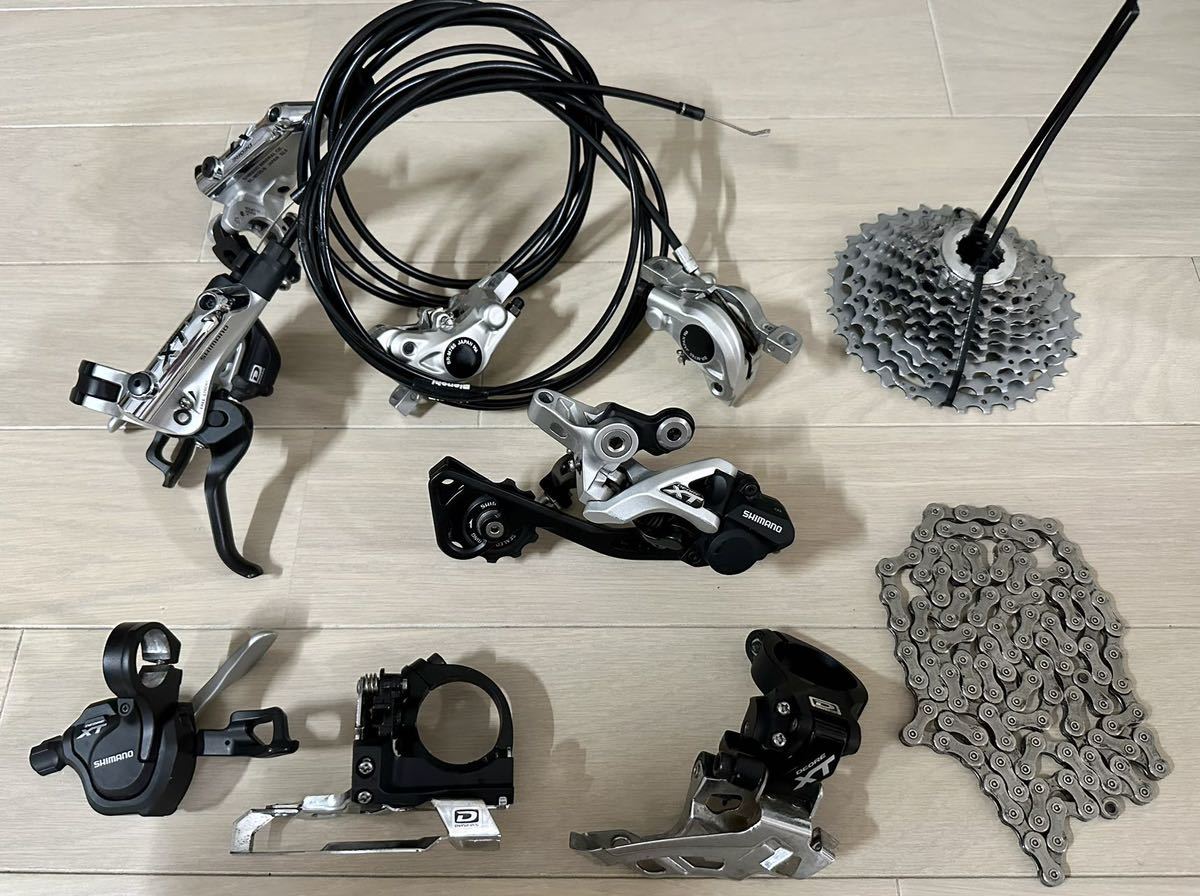 Shimano Deore XT 10速 コンポーネントセット Shimano DEORE XT・DEORE