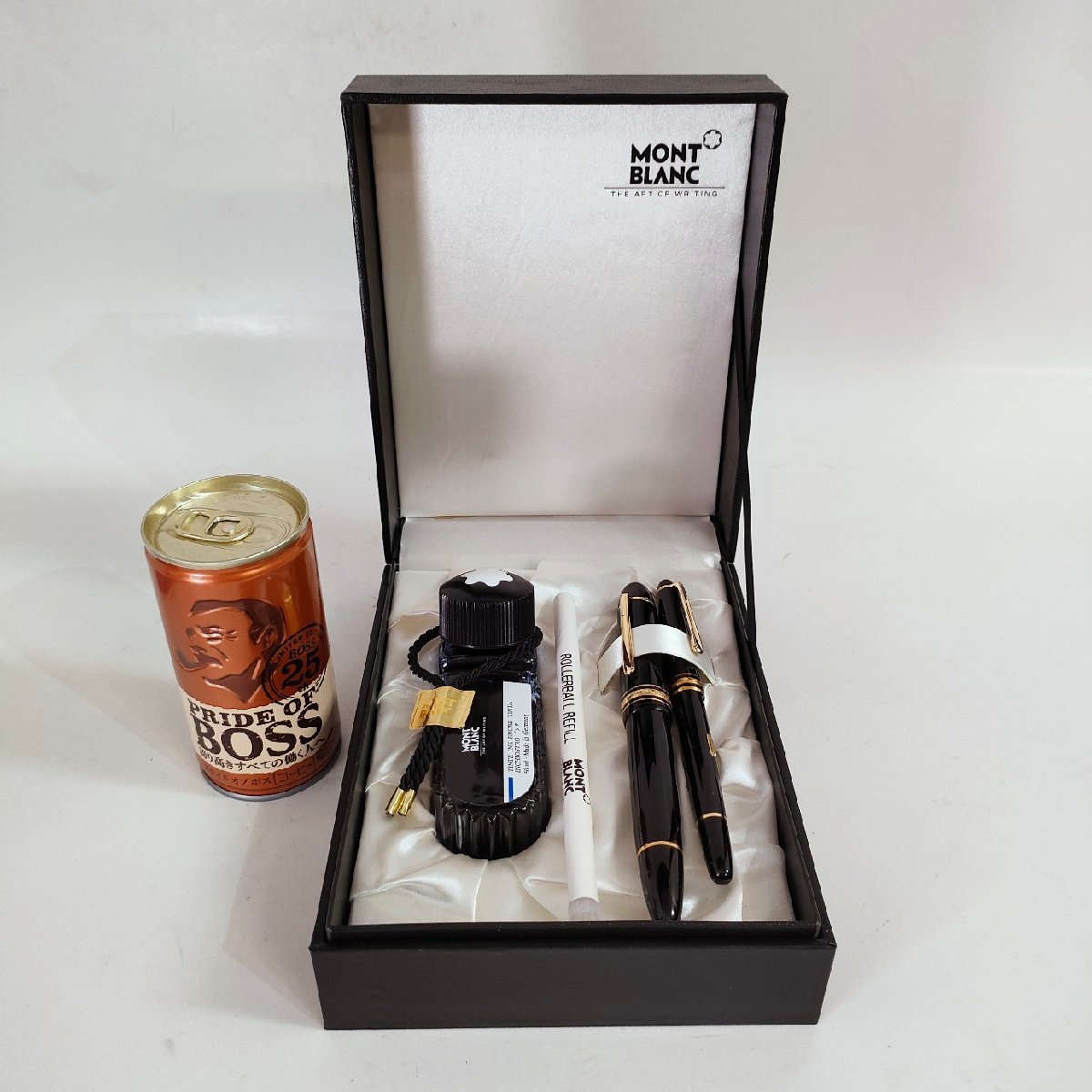 ☆未使用 MONT BLANC モンブラン マイスターシュテック万年筆 ペン先4810 18K 750 ボールペン リフィル インク 保証カード 説明書