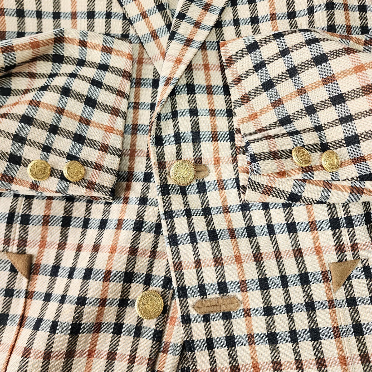 美品 金ボタン Lサイズ ダックス【圧倒的存在感】DAKS ENGLAND 