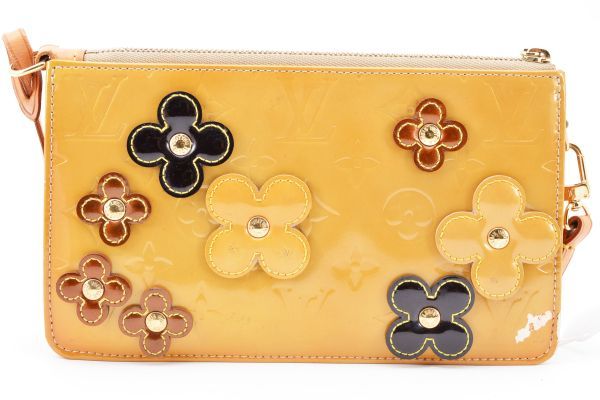 1円 Louis Vuitton ルイヴィトン モノグラムヴェルニ フラワー 