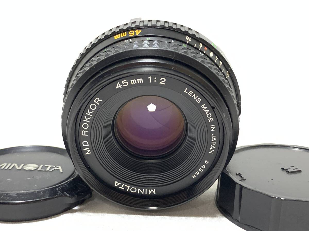 MINOLTA MD 28mm 1:2.8 単焦点・広角レンズ （極上品 ☆ 極上級
