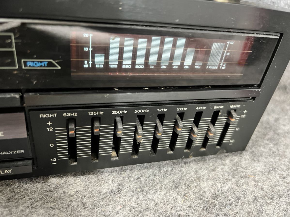 訳あり】グラフィックイコライザー A&D DA-E830