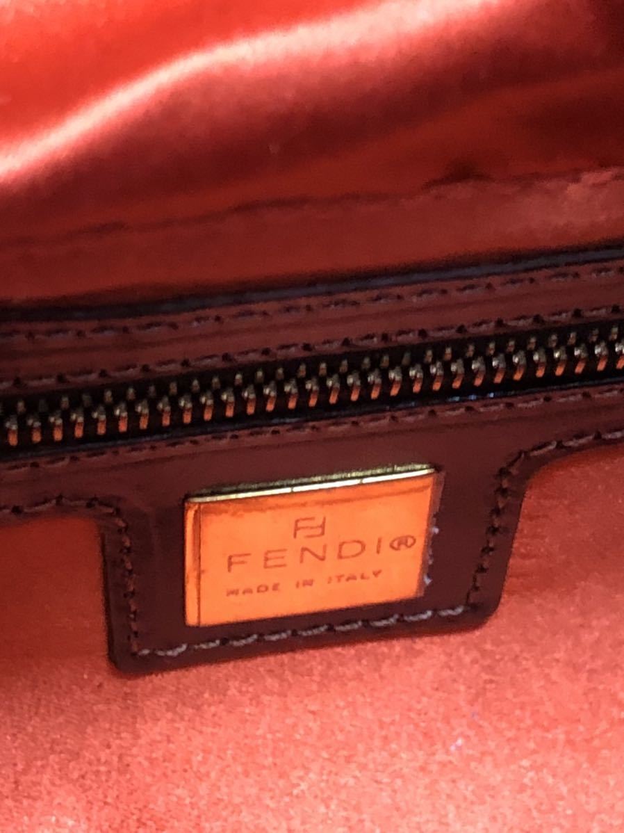 【超希少】FENDI フェンディ マンマバケット ハンドバッグ ショルダー 総ビーズ FF 金具 フラップ レザー イエロー 黄色