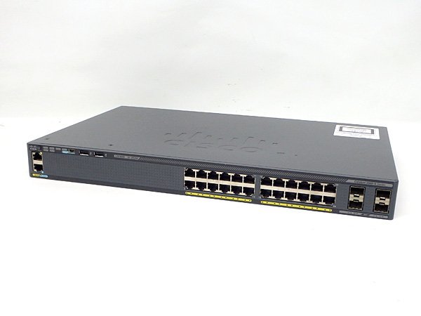 Cisco/シスコ Catalyst2960-Xシリーズスイッチ WS-C2960X-24TS-L 初期