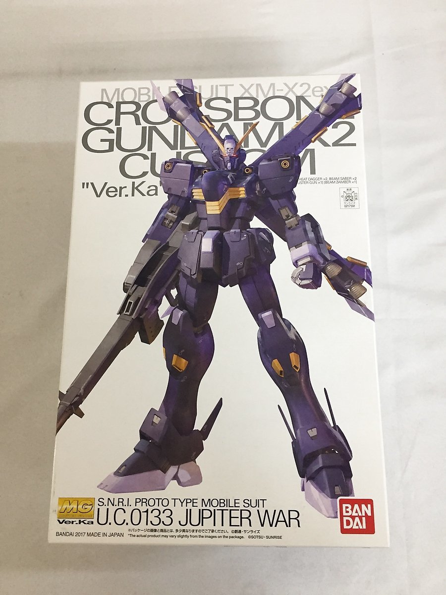 未開封】MG クロスボーン・ガンダムX2改 Ver．Ka 1/100 【公式通販】