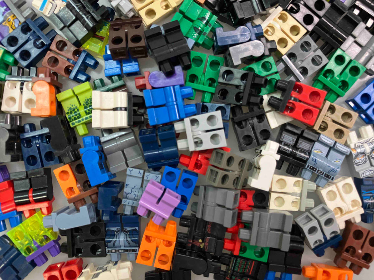LEGO レゴ ミニフィグ用 レッグ 足 下半身 パーツ 大量 100個 まとめ 