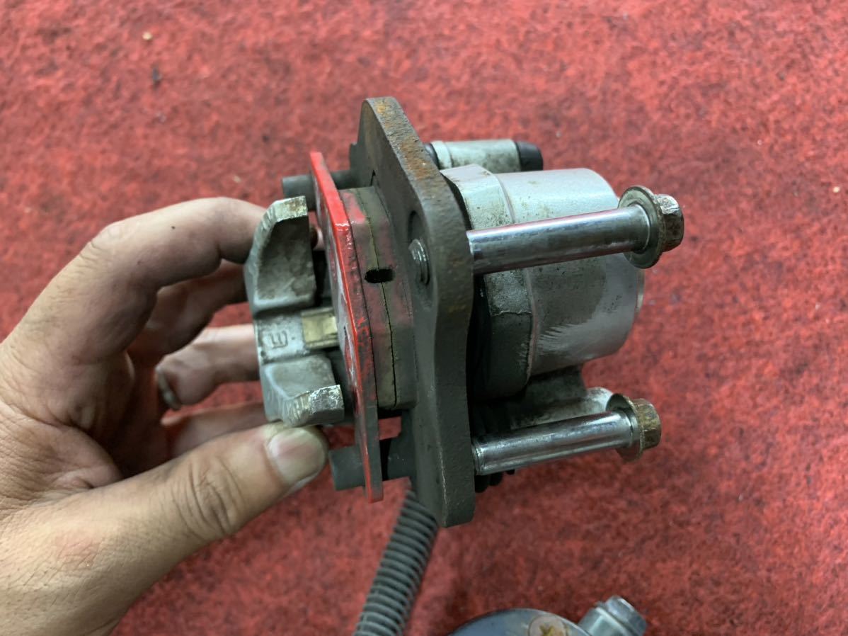 エストレヤ純正フロントブレーキマスターシリンダー レバー付き カワサキ エストレヤRS 純正 フロント ブレーキキャリパー マスター