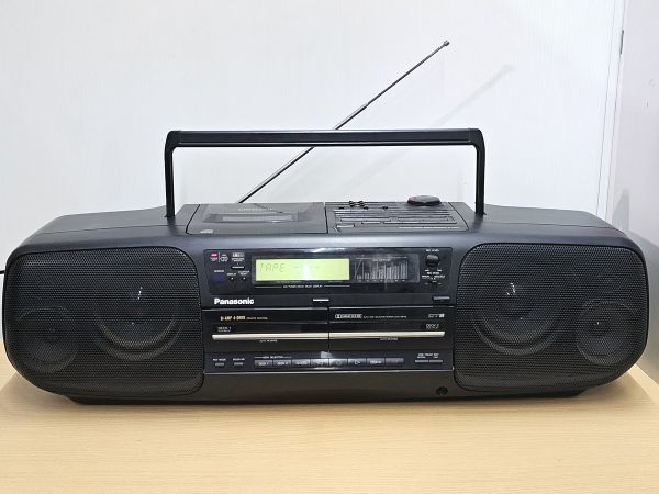 10-87-140 Panasonic CDラジカセ RX-DT8 パナソニック バブルラジカセ