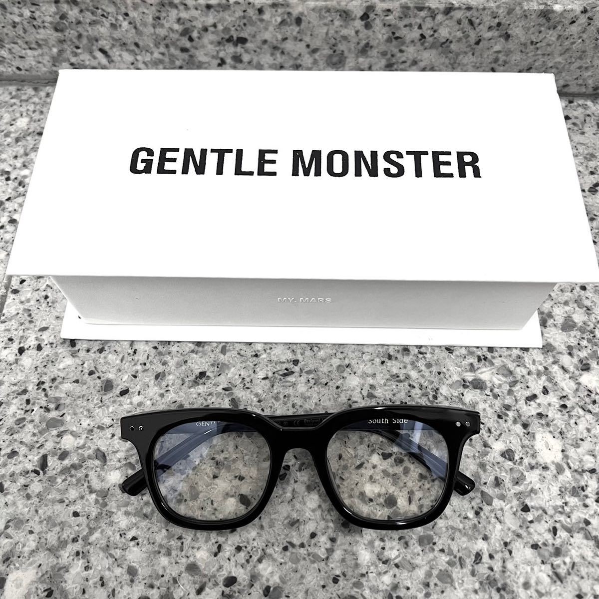 GENTLE MONSTER◇サングラス/--/プラスチック/BLK/BLK/メンズ Gentle 