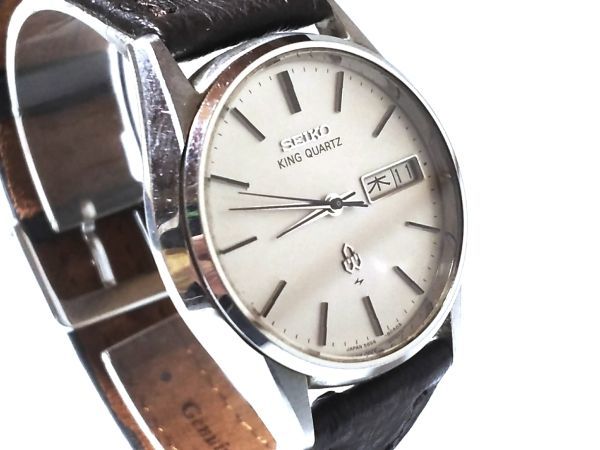 Ss6】SEIKO/セイコー◇KING QUARTZ/キングクオーツ/5856-8040/QHB080