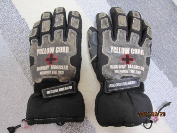 イエローコーン　防寒グローブ　サイズL_1