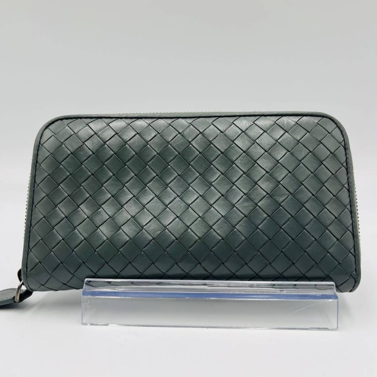 1円《稀少カラー》BOTTEGA VENETA ボッテガヴェネタ 長財布 イントレ 