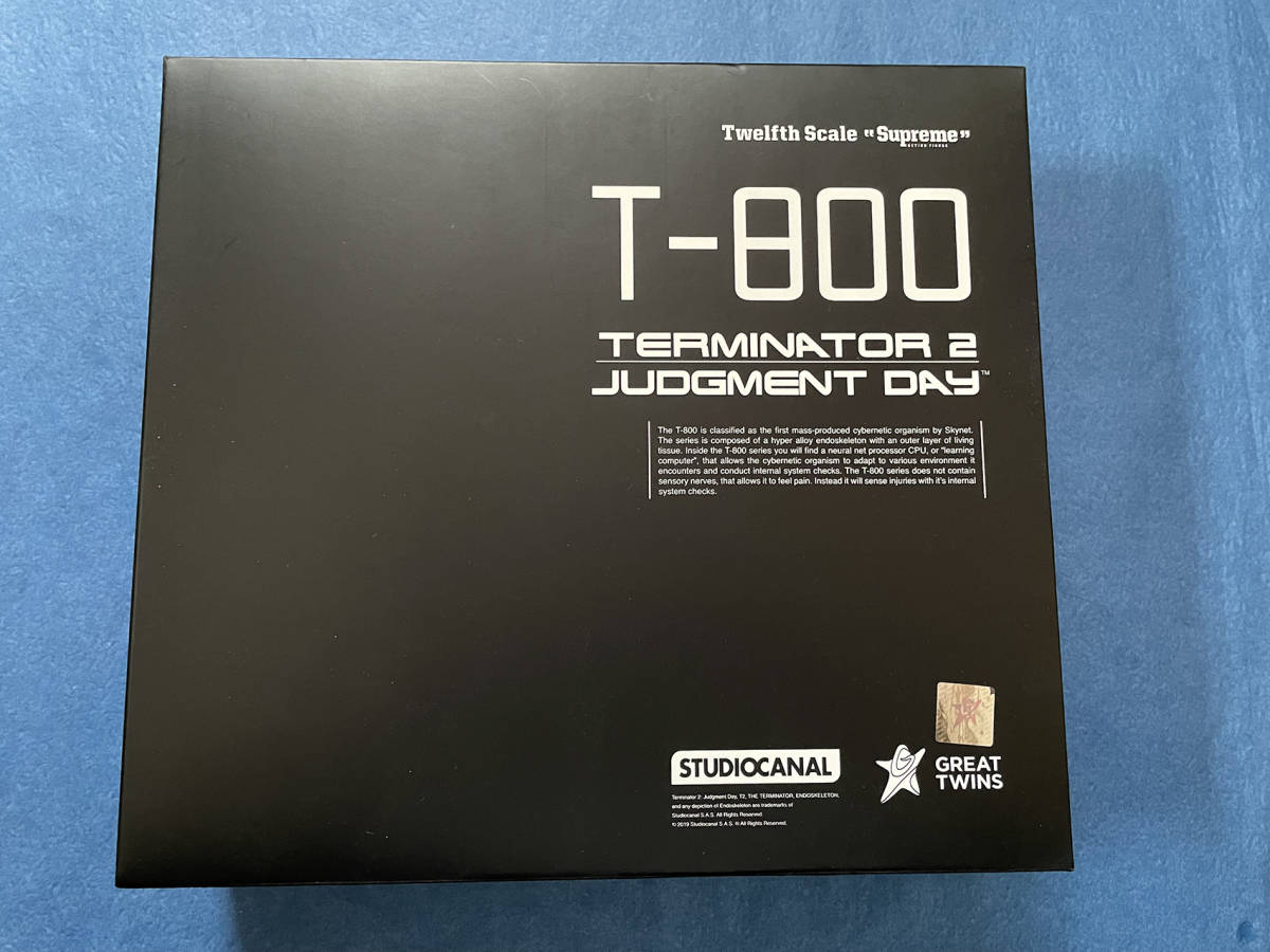 STUDIO CANAL ターミネーター2 T-800 1/12 GREAT TWINS 検） S.H.