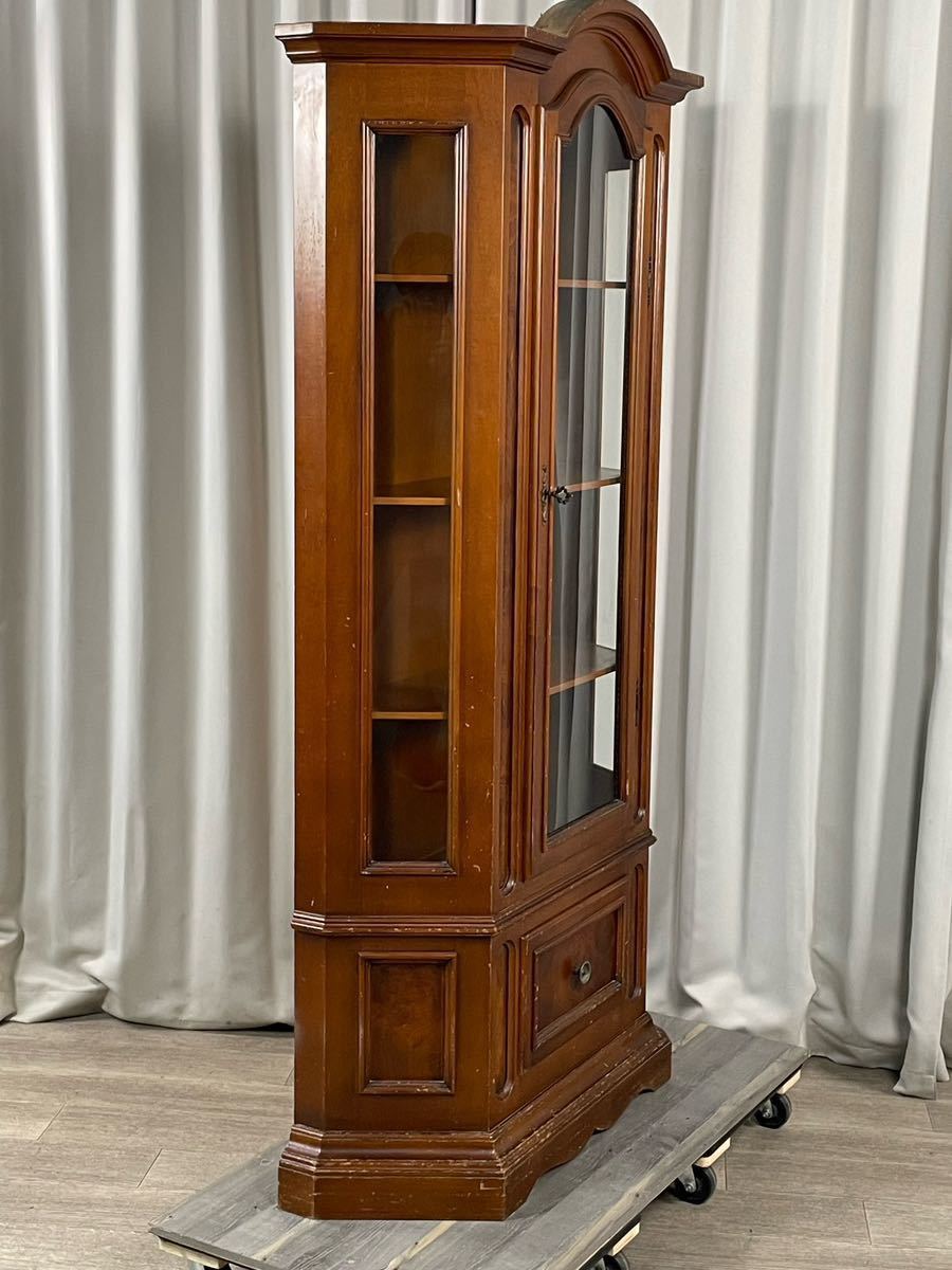 イタリア製クラシック 7787 クラシック イタリア ガラス キャビネット