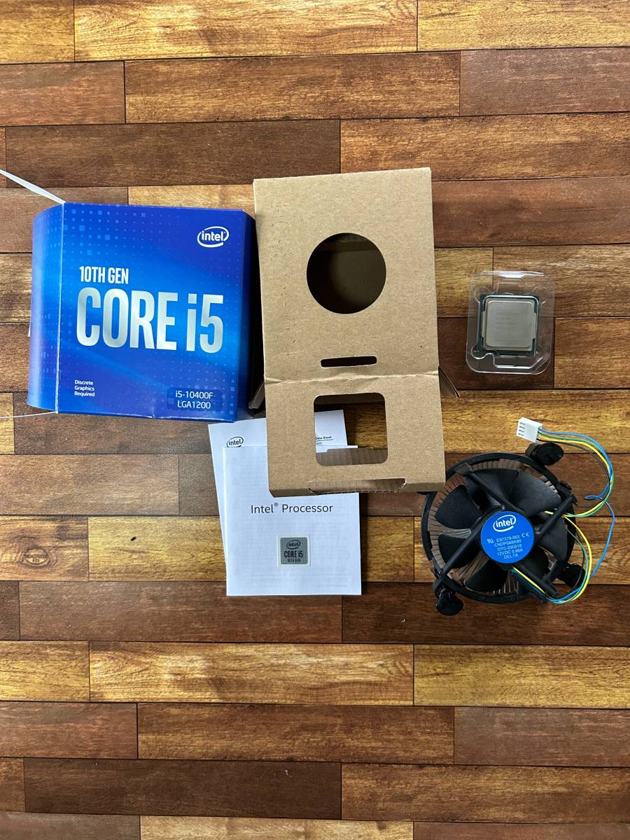 動作確認済みIntel Core i5-10400F 10th Gen CPU 【公式通販】