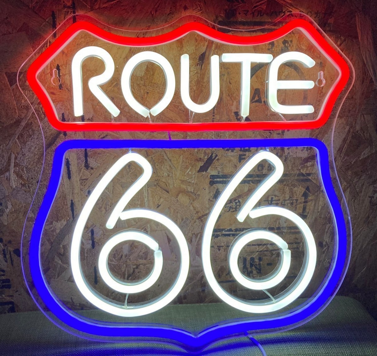 ルート66 ROUTE66 LED ライト 看板 ネオンサイン ネオンライト ネオン ルート66 ROUTE66 LED ライト 看板 ネオンサイン ネオンライト ネオン