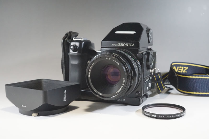 【235】ZENZA/ゼンザ　 BRONICA　／LENDS　1:2.8　f=75mm