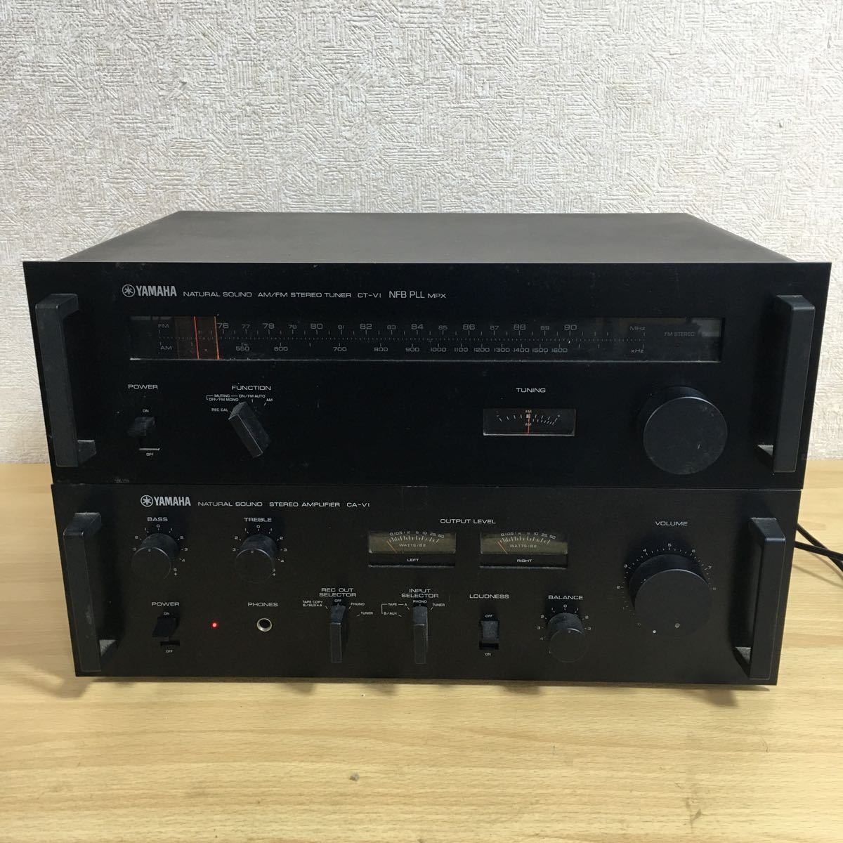 ヤマハ AM⁄FM CT-VI YAMAHA NS ヴィンテージ ステレオチューナー CT-X1