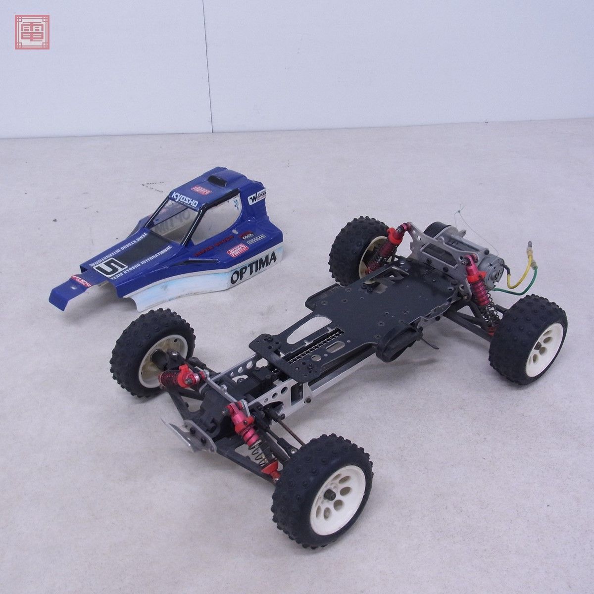 ラジコンカー　京商1/10電動4WD オフロードレーサー オプティマ 組立済品 ラジコンカー 京商1⁄10電動4WD オフロードレーサー オプティマ 組立済