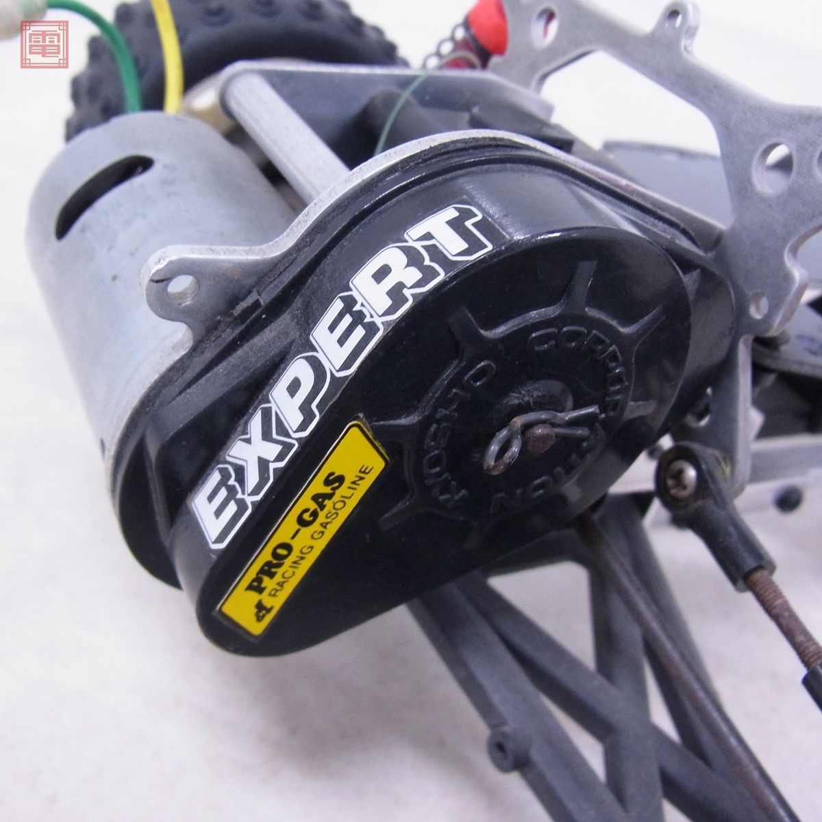 ラジコンカー 京商1⁄10電動4WD オフロードレーサー オプティマ 組立済