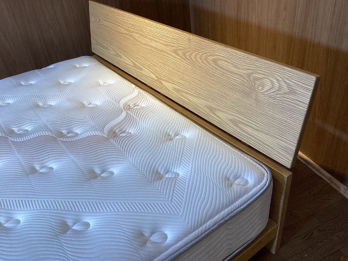 展示未使用 美品 SIMMONS シモンズ クィーンベッド グリースメント/7.5 