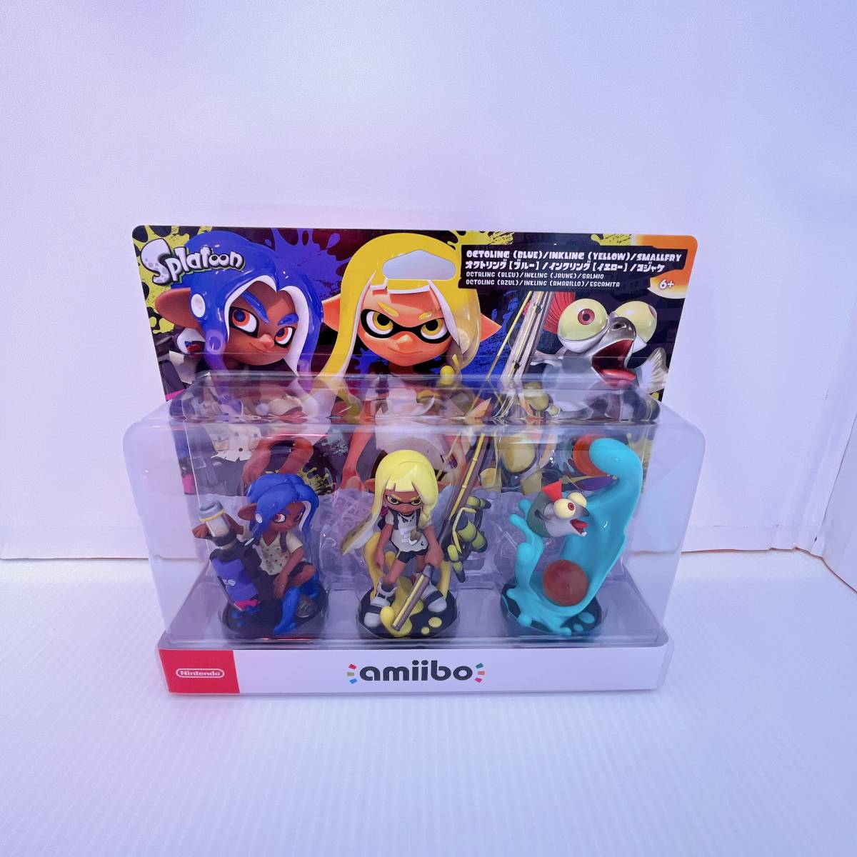 新品未開封】スプラトゥーン amiiboトリプルセット 2種類 amiibo