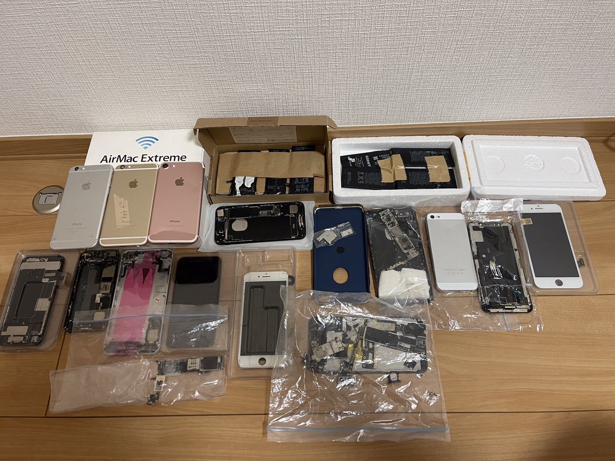 Apple iPhone パネル バッテリー 修理キット まとめ ジャンク 3REPA