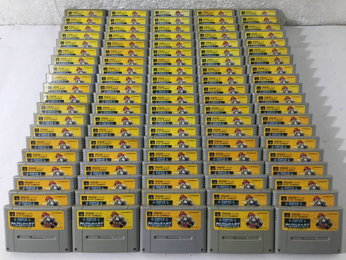 セール，最新作 Y616 SFC スーパーファミコン ソフト スーパーマリオカート 大量 まとめ売り 100本セット(アクション)｜売買されたオークション情報、yahooの商品情報をアーカイブ公開 - オークファン タイトル