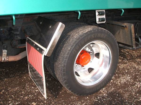 新品！キャリアカー、ローダー2tアールステンレスフェンダー送料込