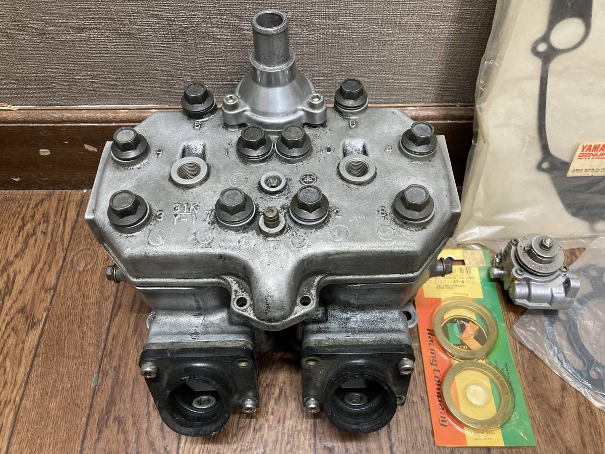RZ350R 31K 純正シリンダー & ピストン & シリンダーヘッド 腰上セット