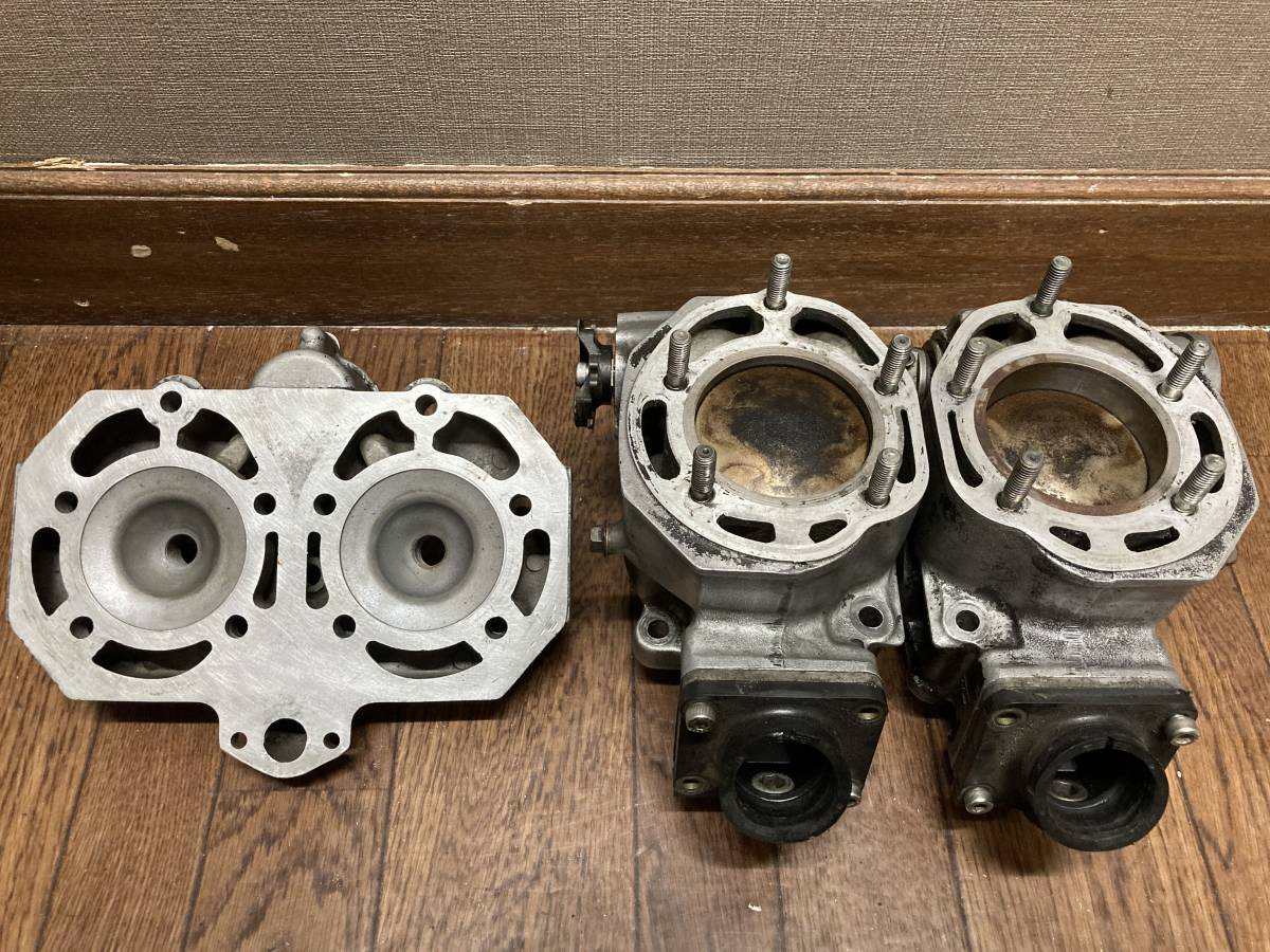 RZ350R 31K 純正シリンダー & ピストン & シリンダーヘッド 腰上セット