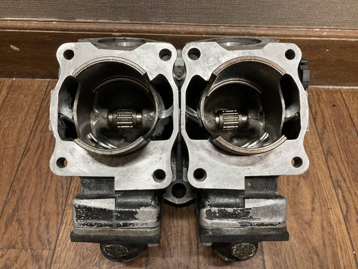 RZ350R 31K 純正シリンダー & ピストン & シリンダーヘッド 腰上セット