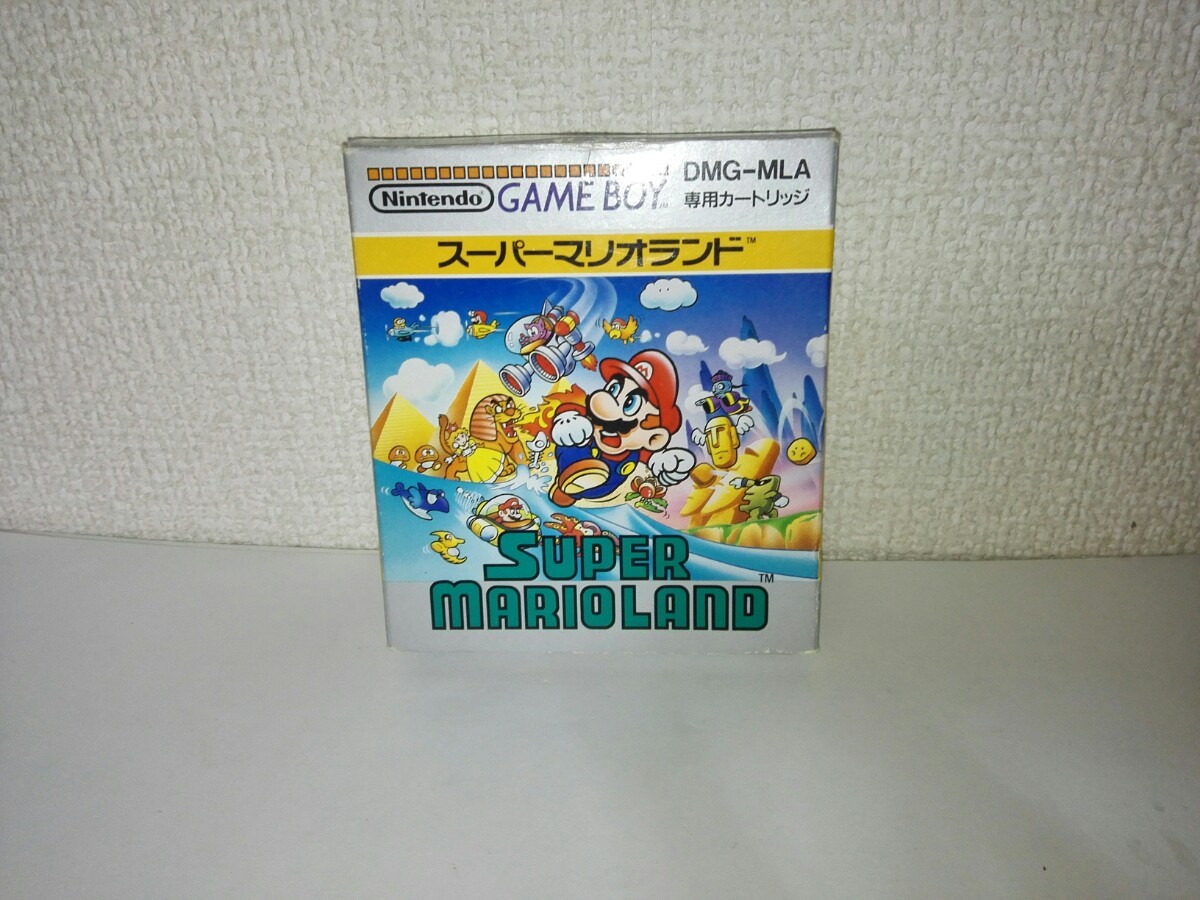 GB ゲームボーイ スーパーマリオランド 箱・説明書付き 動作確認済み GAMEBOY SUPERMARIO LAND